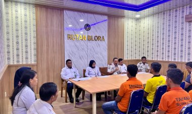 Hakim Wasmat Pengadilan Negeri Blora Laksanakan Pengawasan Warga Binaan di Rutan Blora