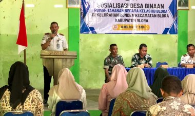 Libatkan Masyarakat, Rutan Blora Sosialisasikan Program Desa Binaan di Kelurahan Kunden